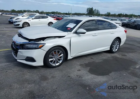 2021 Honda Accord Lx из США, поврежденный, VIN 1HGCV1F16MA030903